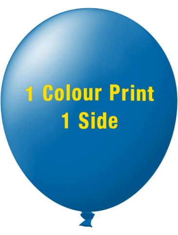 Custom Printed Balloons (40cm Standard, 1 Colour Print, 1 Side) Custom Printed Balloons (40cm Standard, 1 Colour Print, 1 Side)
