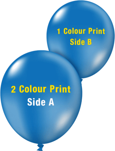 Custom Printed Balloons (30cm Crystal, 2 Colour Print on Front, 1 Colour Print on Back) Custom Printed Balloons (30cm Crystal, 2 Colour Print on Front, 1 Colour Print on Back)