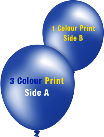 Custom Printed Balloons (30cm Metallic, 3 Colour Print on Front, 1 Colour Print on Back) Custom Printed Balloons (30cm Metallic, 3 Colour Print on Front, 1 Colour Print on Back)