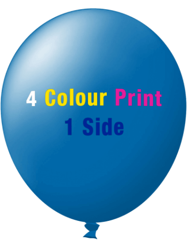 Custom Printed Balloons (30cm Standard, 4 Colour Print, 1 side) Custom Printed Balloons (30cm Standard, 4 Colour Print, 1 side)