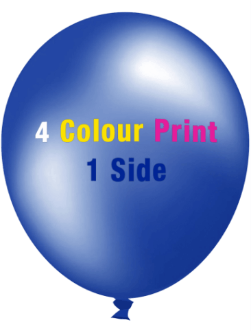 Custom Printed Balloons (30cm Metallic, 4 Colour Print, 1 side) Custom Printed Balloons (30cm Metallic, 4 Colour Print, 1 side)